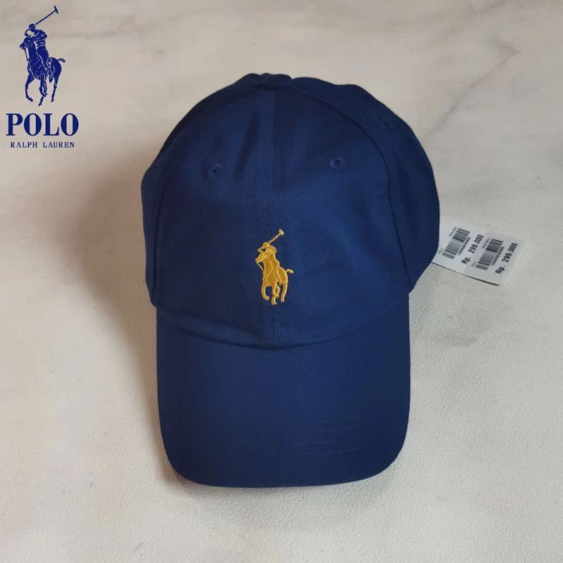 topi/caps Polo Ralph Lauren -navy logo gold-original BNWT