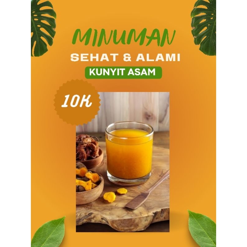 

Jamu Kunyit Asam siap Minum