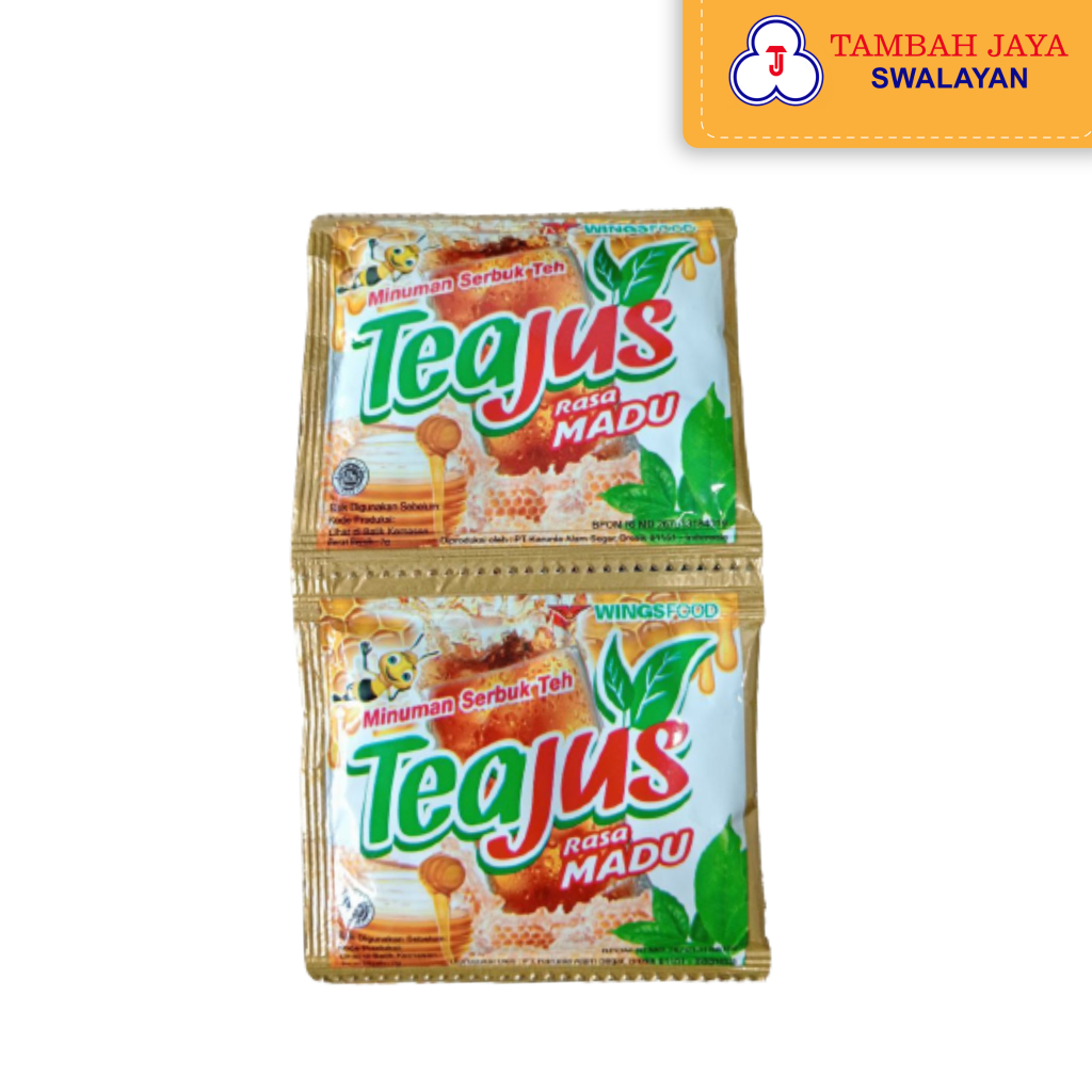 

Teajus Rasa Madu 1 Renceng isi 10 sachet