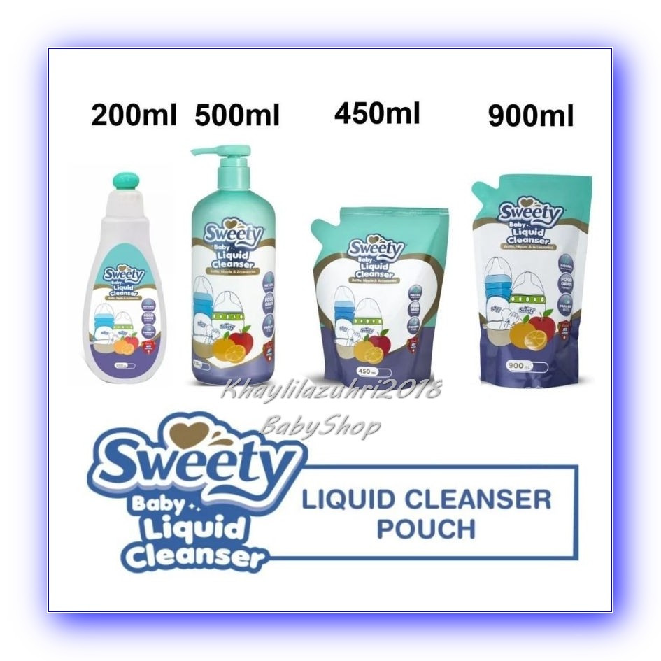 Sweety Cuci Botol 200ml/900ml
