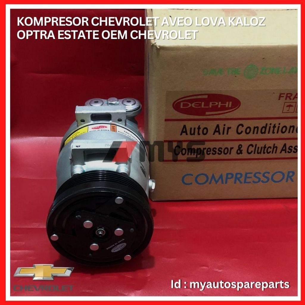 COMPRESSOR AC Mobil CHEVROLET Aveo Lova Kaloz Optra Estate KOMPRESOR OEM CHEVROLET
