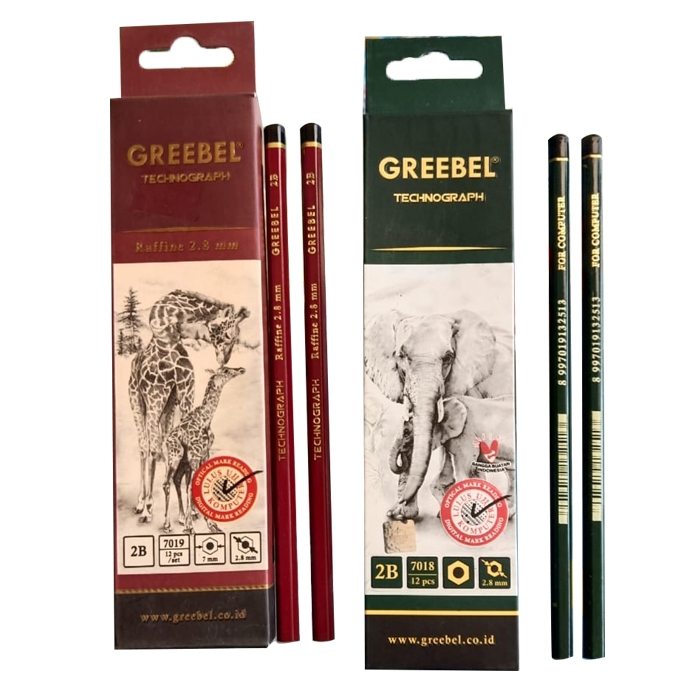 

Pensil 2B Greebel