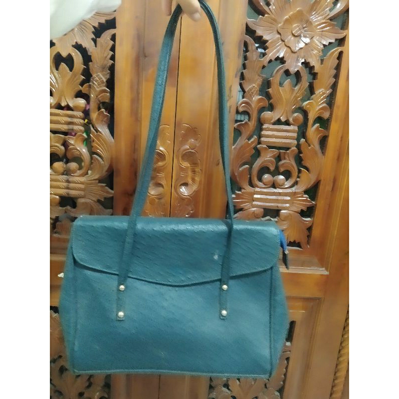 Preloved Tas Kulit Burung No Brand