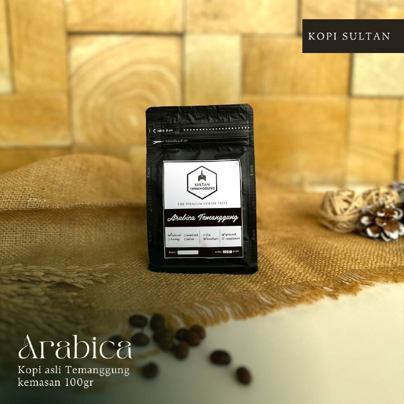 

Kopi Sultan Arabika Asli 100 gram