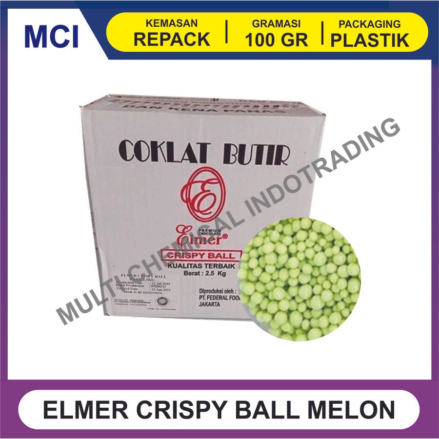 

ELMER CRISPY BALL 2.5 KG MELON - 1 DUS 4 BOX