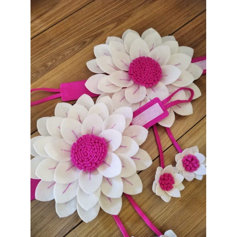 ikat gorden bunga/ikat gorden bunga flanel/tali korden