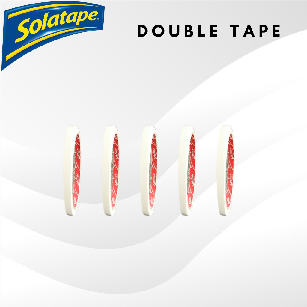 

Doubletape | double tip 2 sisi | 6mm x 8meter