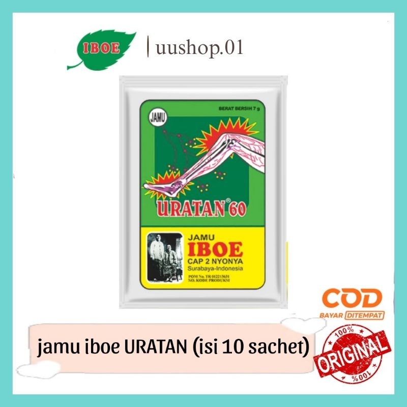 

Jamu Iboe Uratan (isi 10 bungkus)