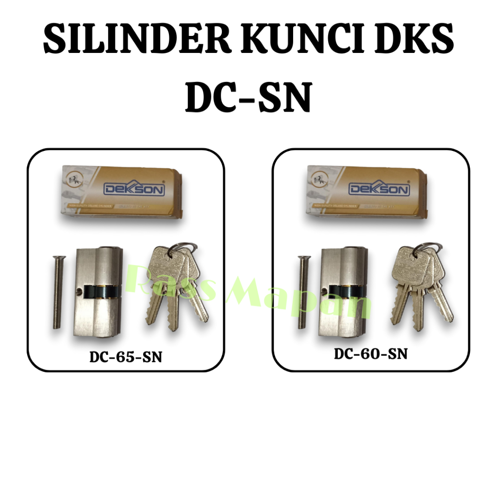 Silinder Kunci Pintu Kayu Dekkson
