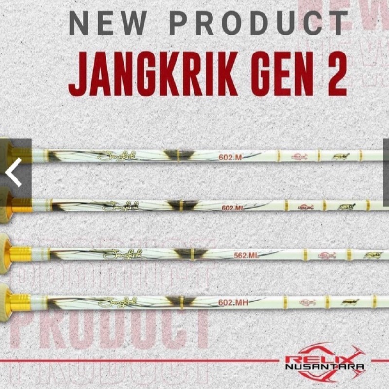 Joran JANGKRIK 562 602 GEN 2 Relix Nusantara