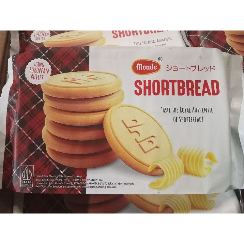 

MONDE SHORTBREAD 115GR