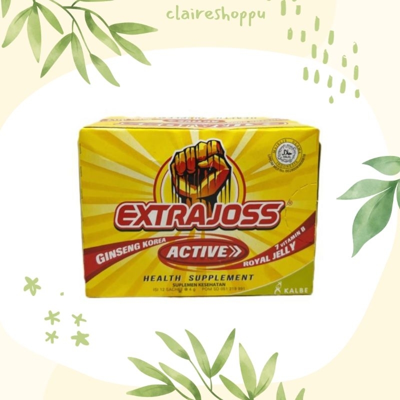 

EXTRA JOSS ACTIVE 1 BOX [ ISI 12 PCS ]