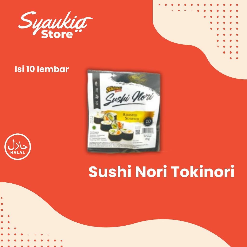 

Sushi Nori Roasted Seaweed isi 50 lbr - Kulit Rumput Laut / Dimsum / Siomay / Hakau / Kimbab