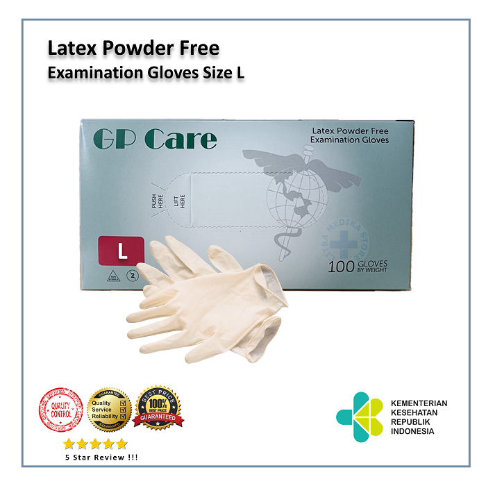 GP Care Latex Powder Free