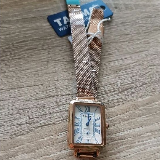 jam Tangan tajima wanita rantai kuning