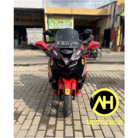 AKSESORIS MOTOR NMAX OLD NMAX 2021 PAKET FULLBODY NEW YAMAHA NMAX PREDATOR PERPADUAN WARNA MERAH DAN