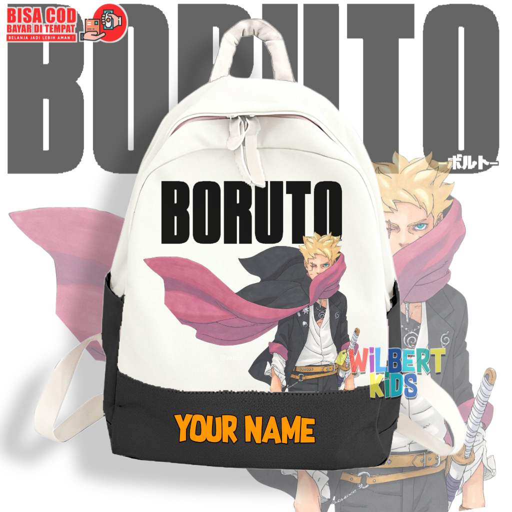 Tas Anak TK/PAUD Boruto Naruto / Ransel Backpack Anak Boruto