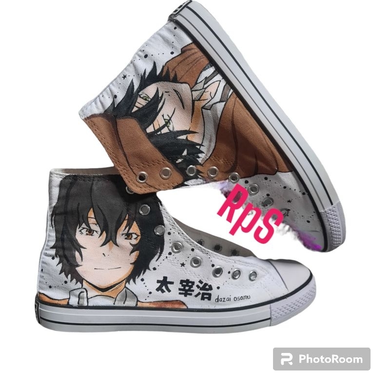 Sepatu Anime Bungo Stray Dogs Osamu Dazai