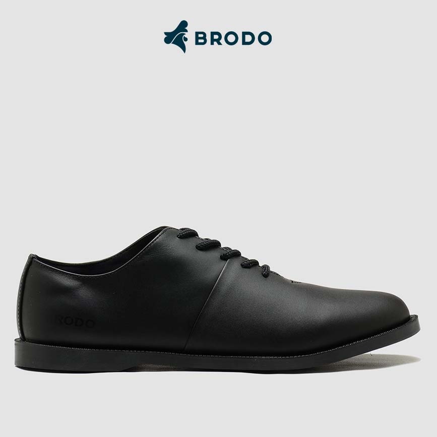 BRODO - Sepatu Signore Low Eco Full Black