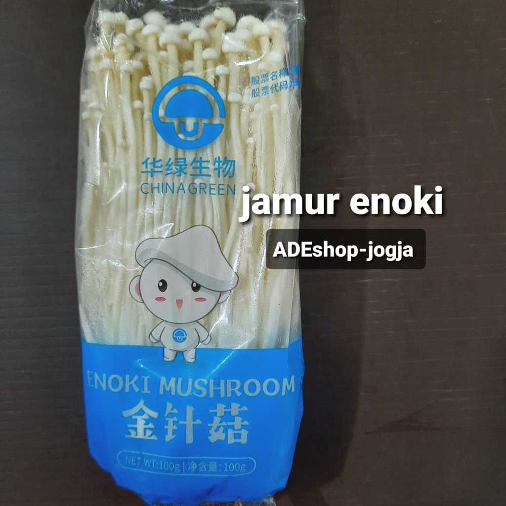 

jamur enoki segar 100 gr fresh mushroom