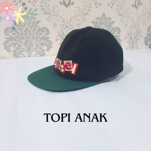 1 PC Topi Snapback Anak Motif Random