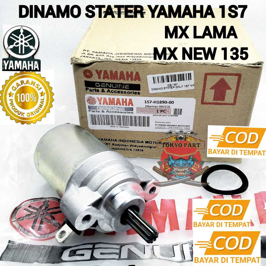 DINAMO STATER ORI YAMAHA 1S7 KUALITAS ASLI ORIGINAL YAMAHA UNTUK MOTOR JUPITER MX OLD PRESISI PERPUT