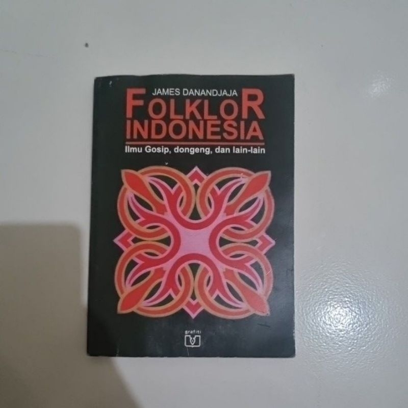 buku folklow indonesia ilmu gosip, dongeng james danandjaja