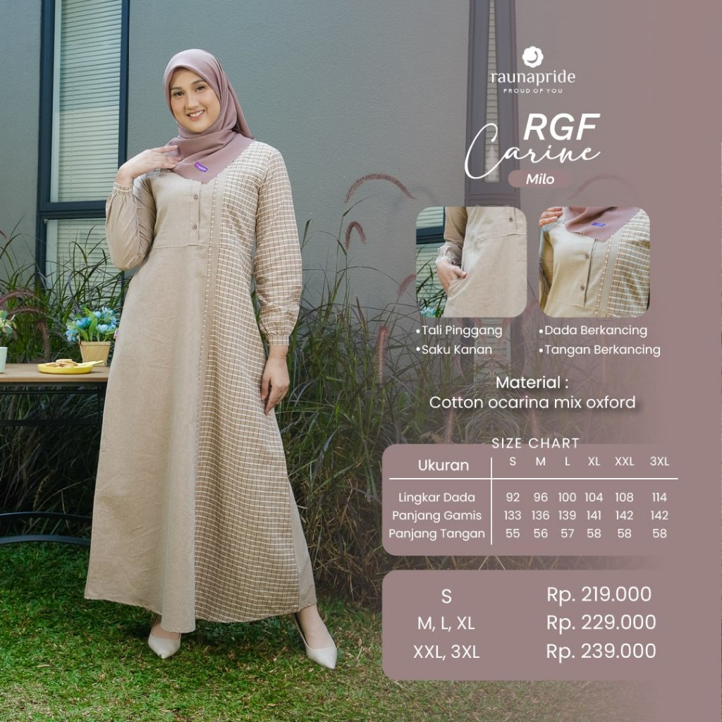 RGF CARINE GAMIS SARIMBIT RAUNA 2024