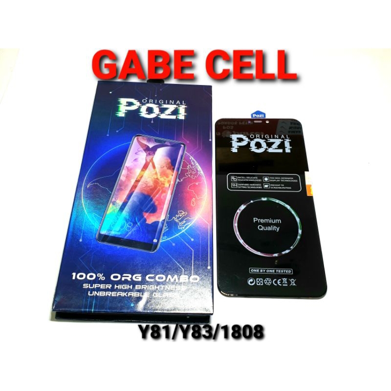 LCD VIVO Y81/VIVO Y83/1808 POZI FULLSET TOUCHSCREEN KUALITAS PREMIUM
