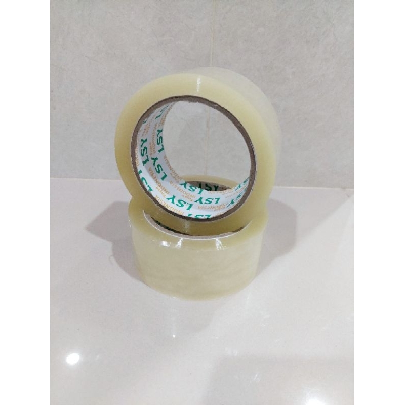 

Lakban Bening 100Y 45x72 Lakban Bening 100yard opp Tape Lakban bening