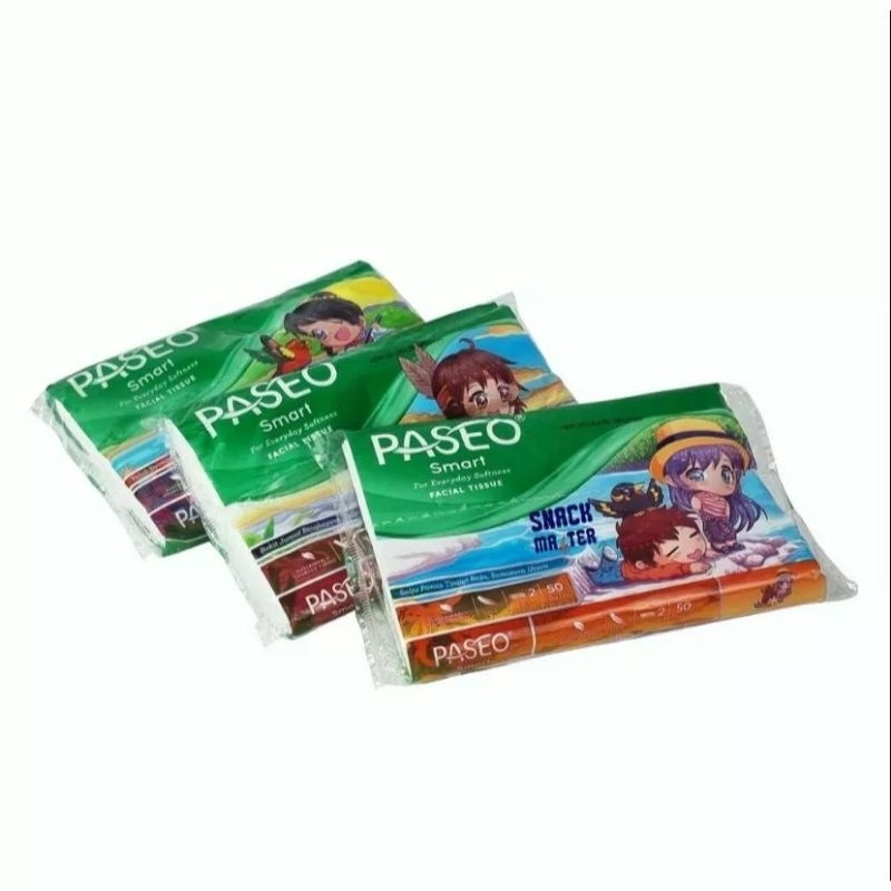 Tissue Paseo Travel Pack 50 Sheet