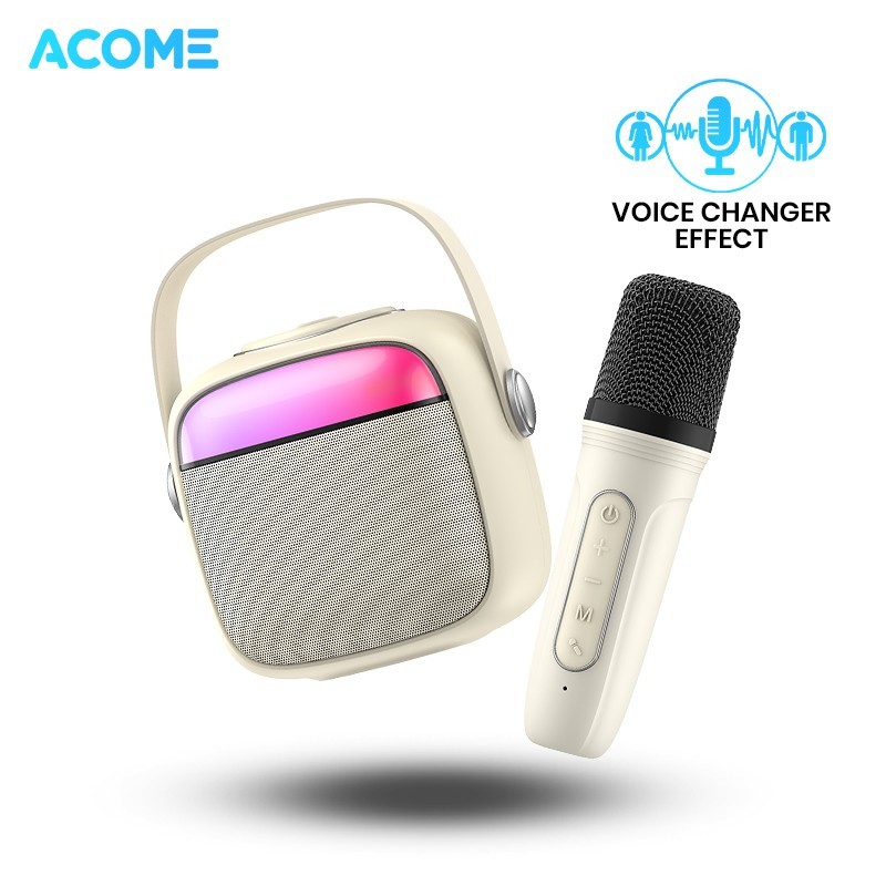 ACOME A9 Speaker Karaoke Bluetooth 5.3 / Speaker Wireless Mini RGB
