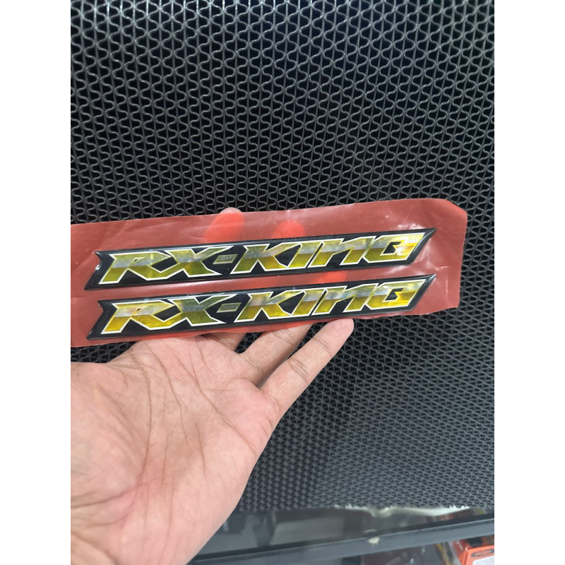 emblem rx king 2007/2008 original peredam satu set