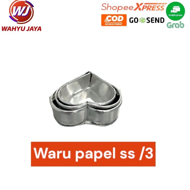 cetakan waru Pape ss /3