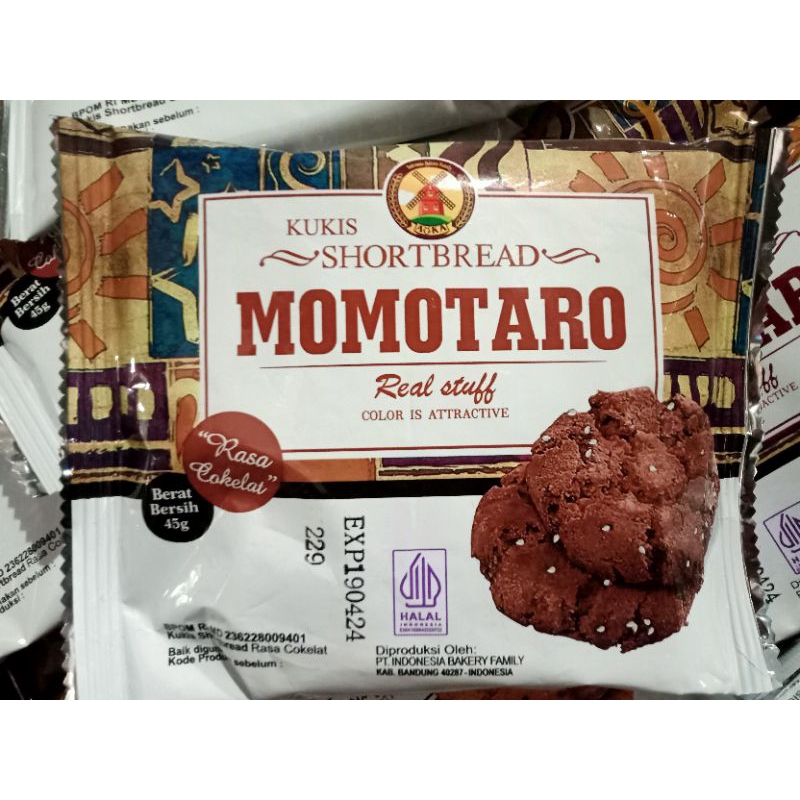 

Kukis Momotaro Rasa Cokelat 45gr