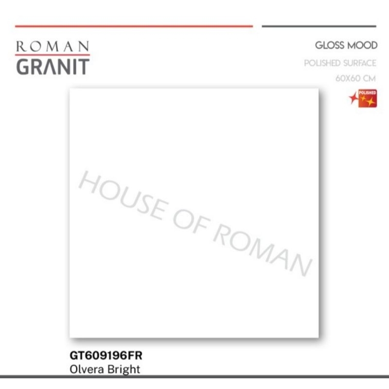 Roman Granit GT609196FR Olvera Bright 60x60 kw1
