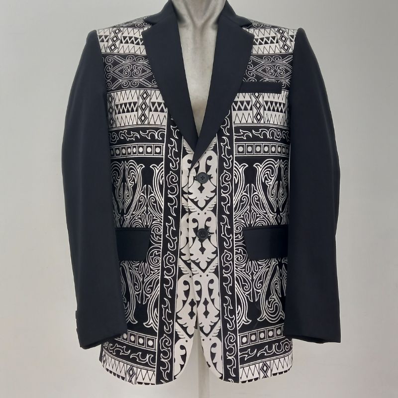 Jas Ulos Sumatera /Jas Formal Ulos Sumatera / Jas motif ulos / Jas batik ulos