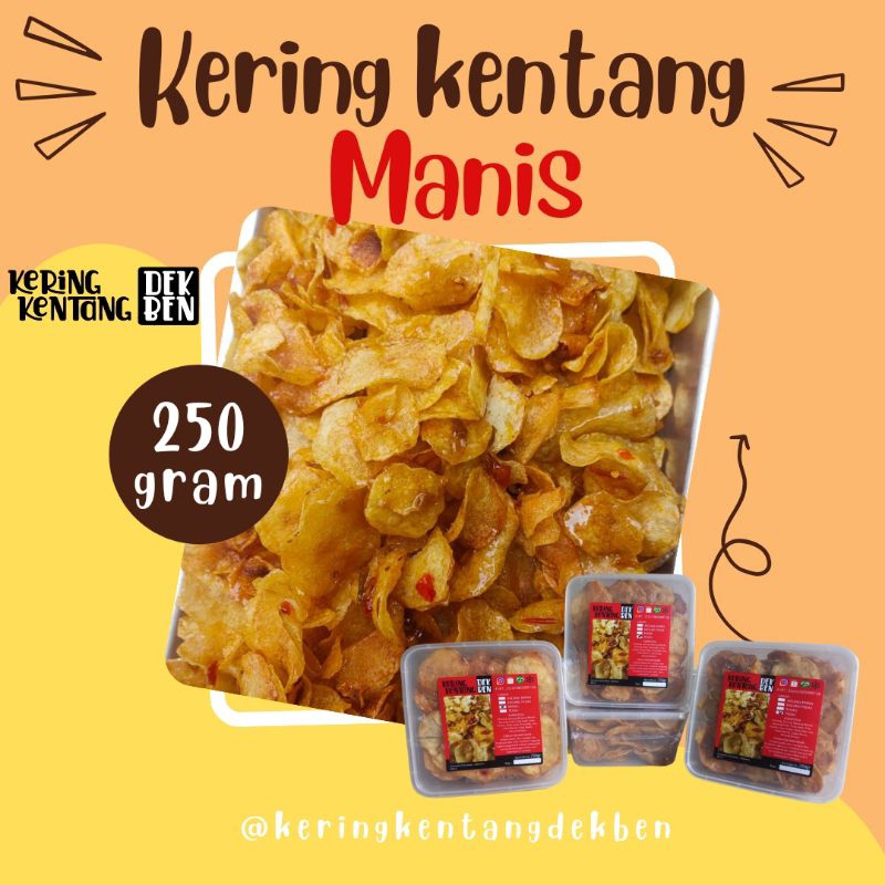 

[Halal] 250gr Kering Kentang MANIS