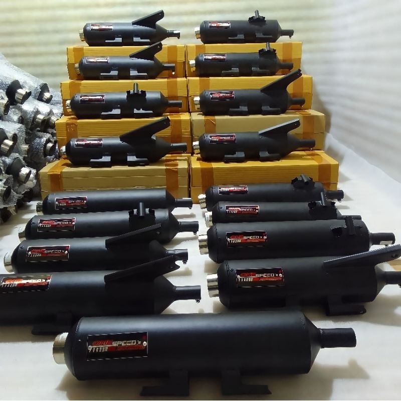 Knalpot Tsukigi Copy Cms Beat Scoopy Mio Vario N-Max Aerox Fino Genio Nex Spacy Freego Gear Suara Ng