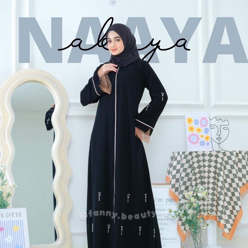 Premium Naaya Abaya By Fanny.Beauty.Id