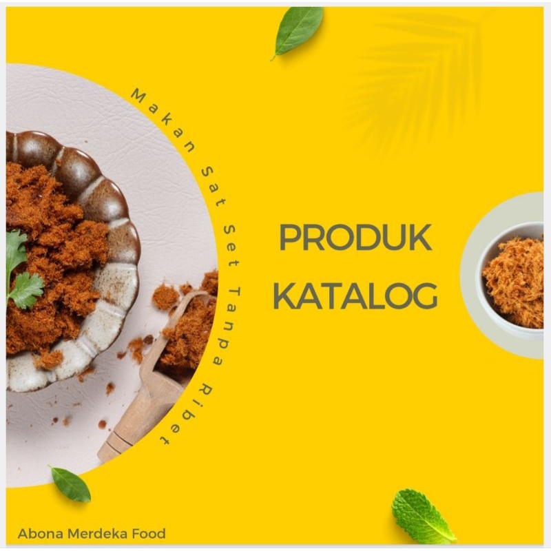 

ABONA || Abon Rendang Sayur PRAKTIS DAN ENAK