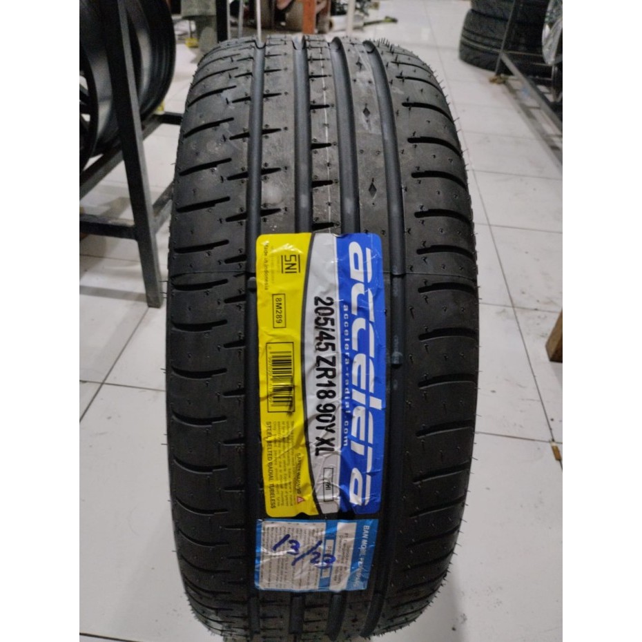 Ban Mobil Murah Tipis Ring 18 Ukuran 205/45 Merk Accelera PHI-R 205 45 R18 Ban Tipis Murah