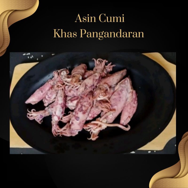 

Asin Cumi Telor Khas Pangandaran 350 gram