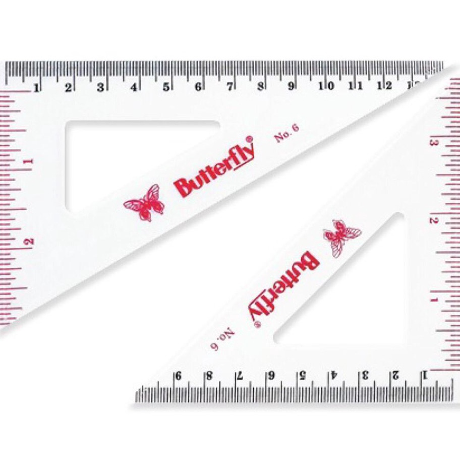 

Stok Banyak Butterfly Set Penggaris Segitiga No. 6 / BT - No. 6