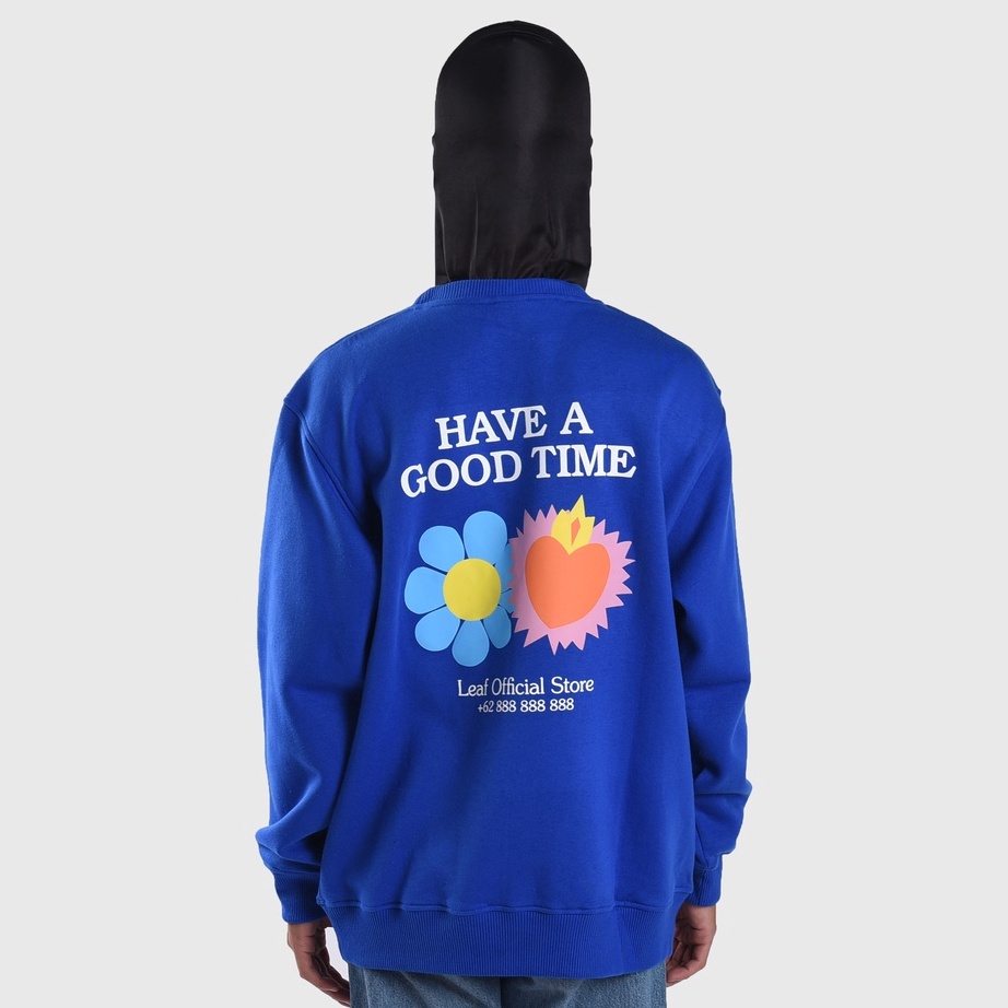 Serba Murah LEAF Flowers Crewneck