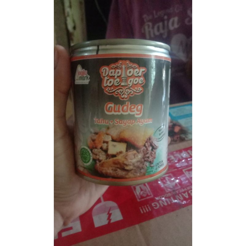 

Dapoer Toegoe Gudeg Tahu + Sayap ayam