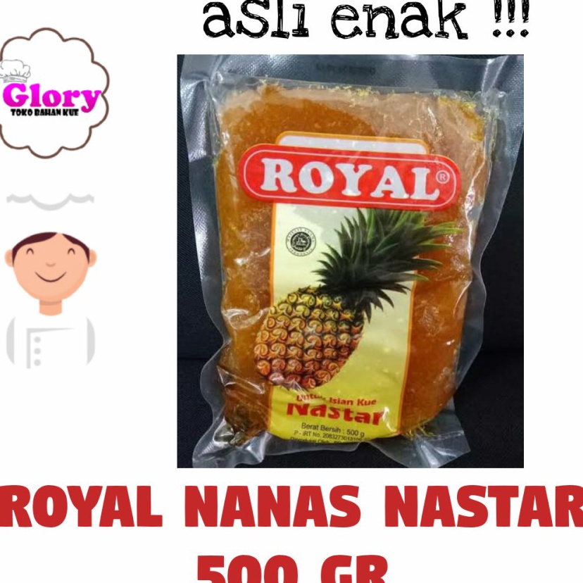 

Ready Stok selai nanas royal 500gr / selai nastar royal 500 gr Laris