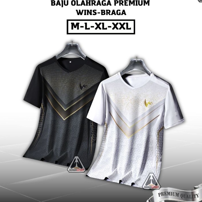 ✶Promo,,✶ BLW 01 Winstorm Baju Olahraga Premium Dewasa Baju Badminton Kaos Badminton Baju Volly Jers