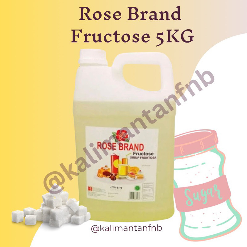 

Gula Cair Gula Fruktosa Rose Brand 5Kg Fructose - INSTANT SAMEDAY