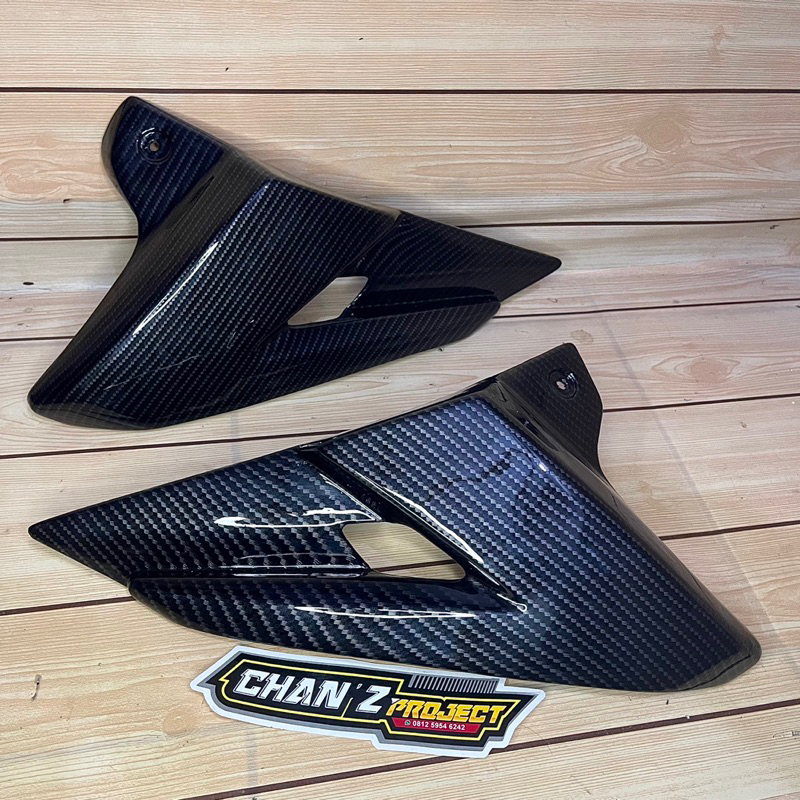Sayap Tanki Ninja R Carbon Sayap Potongan Ninja SS Custom Fiberglass